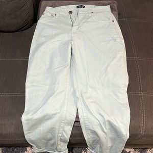 Light blue boyfriend jeans